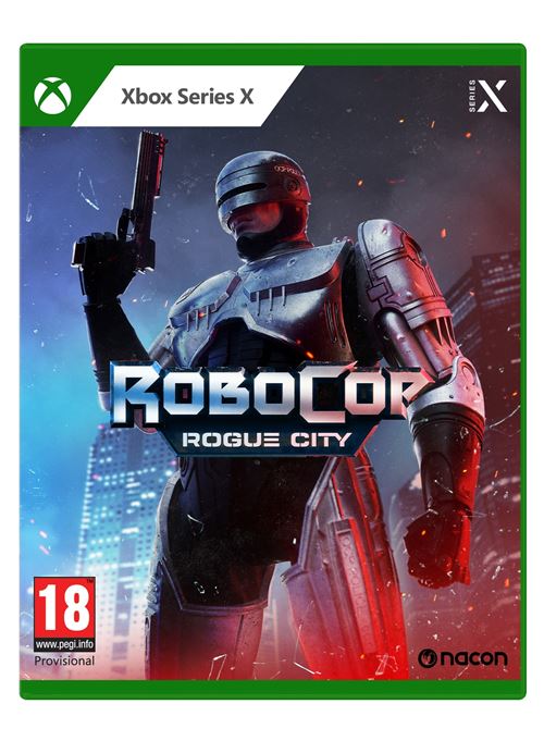 Pochette avant du jeu RoboCop: Rogue City Xbox