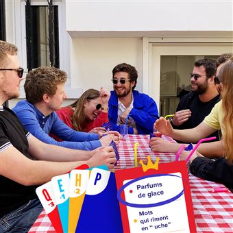 Jeu d'ambiance Crack List Le p'tit bac dans un jeu de cartes