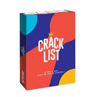 Jeu d'ambiance Crack List Le p'tit bac dans un jeu de cartes