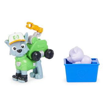 Figurine Paw Patrol Chiot Pat' Patrouille avec sac à dos Modèle aléatoire