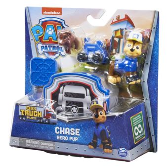 Figurine Paw Patrol Chiot Pat' Patrouille avec sac à dos Modèle aléatoire