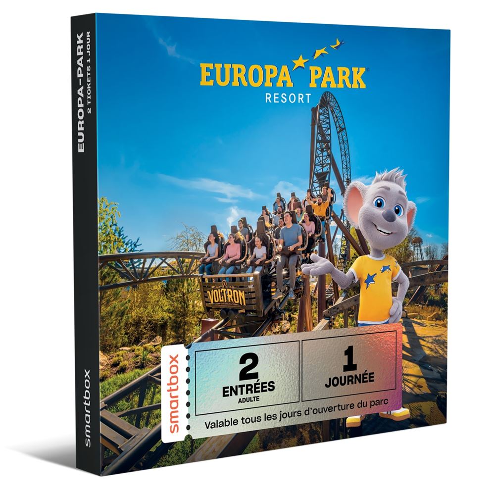 Coffret Smartbox – Billet Europa-Park Enfant (Haute Saison) – Valeur 62,50€ (Neuf)