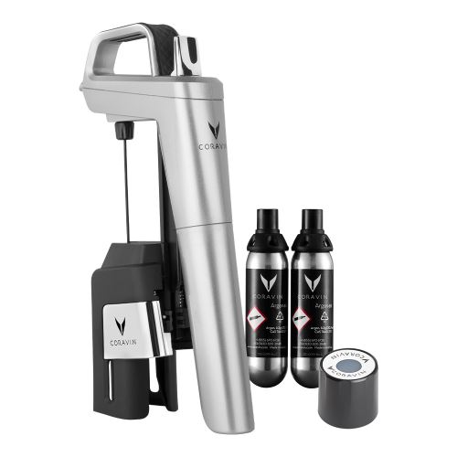 Accessoire autour du vin Coravin™ Model Six Core Argent et Noir