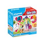 Playmobil City Life 70595 Mannequin avec chien