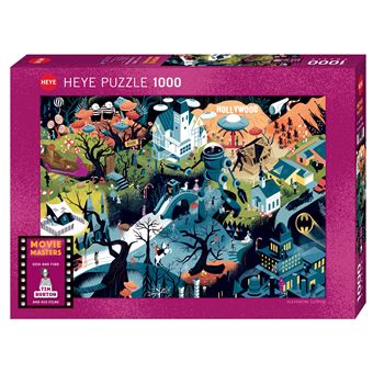 Puzzle 1000 pièces Heye Tim Burton Films