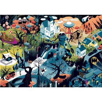 Puzzle 1000 pièces Heye Tim Burton Films