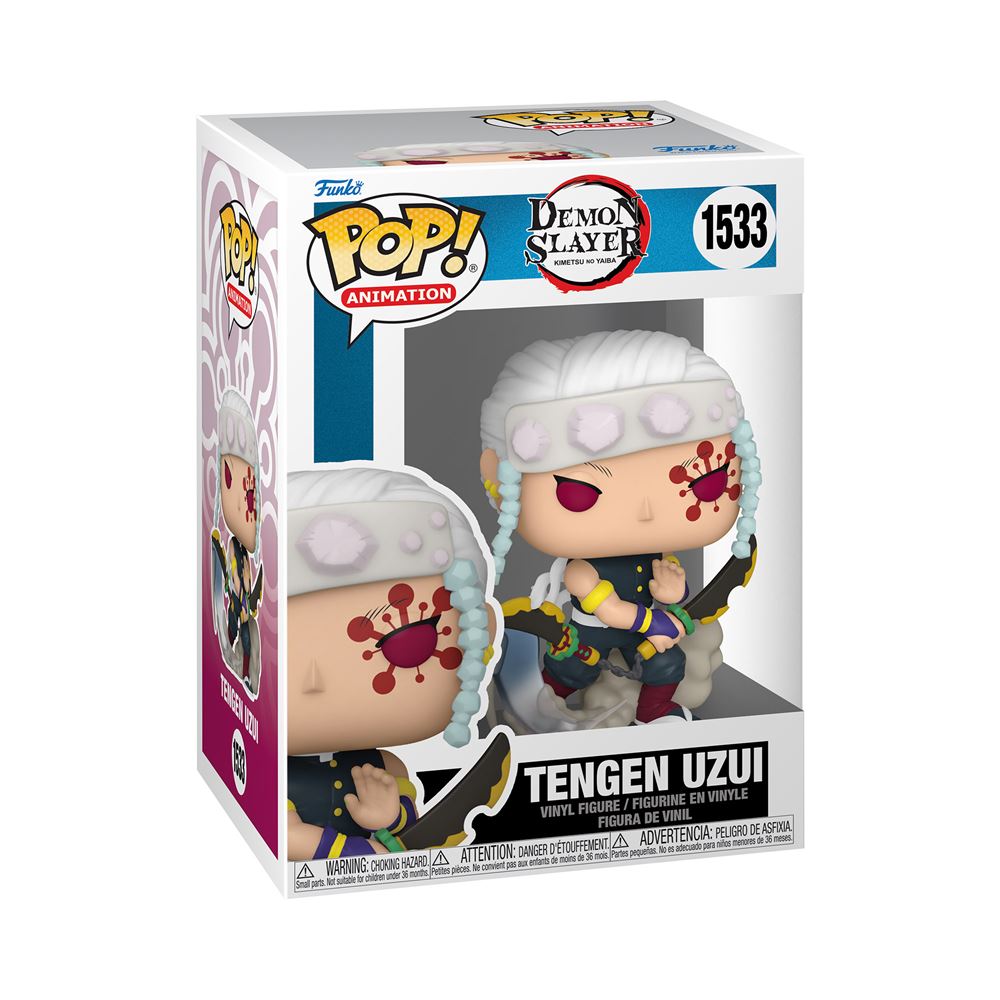 Figurine Funko Pop Animation Demon Slayer Tengen Uzui with Chase Modèle ...