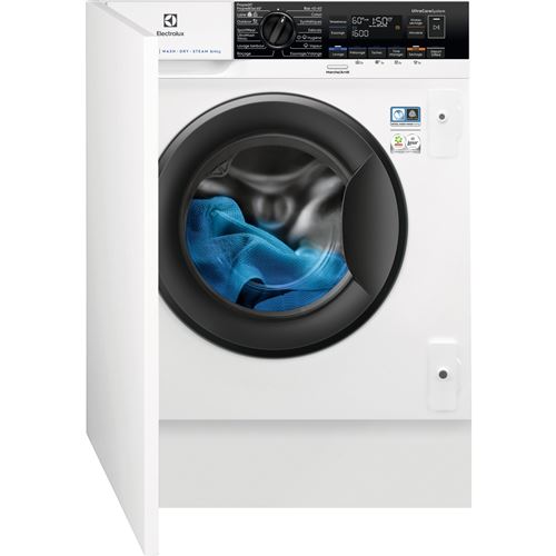 Lave-linge séchant Encastrable Electrolux EW8W3816BI 8 kg Blanc