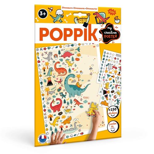 Jeu créatif Poppik Les Dinosaures