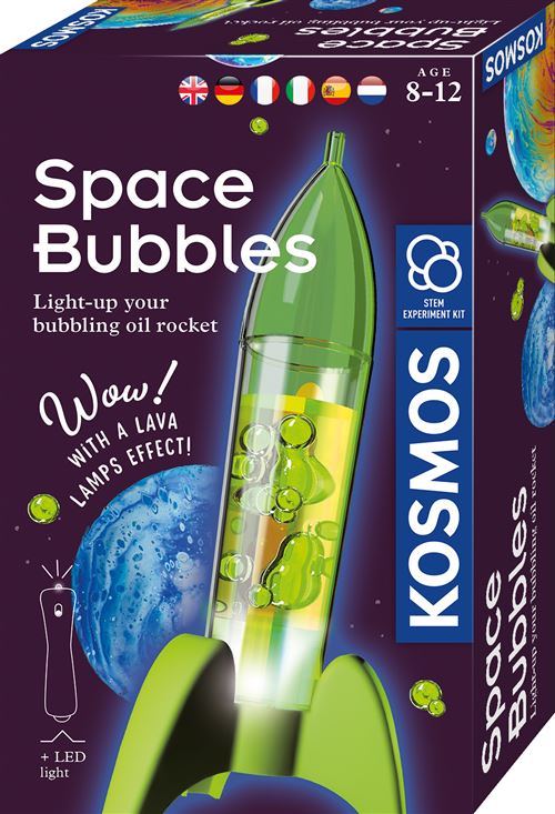 Kosmos set spatial Space Bubbles junior 5,5 x 13 x 21 cm vert