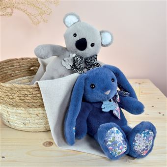 COPAIN CALIN - LAPIN BLEU 25 CM