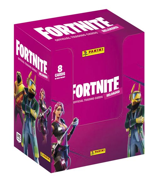 Boîte De 36 Pochettes Panini Fortnite Trading Cards International