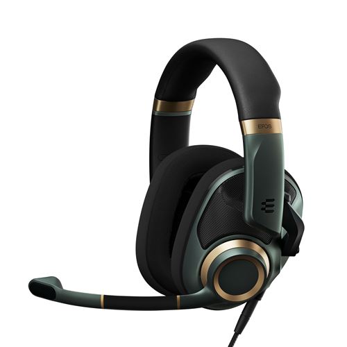 Casque Gaming Filaire Epos H6Pro À Acoustique Ouverte Vert