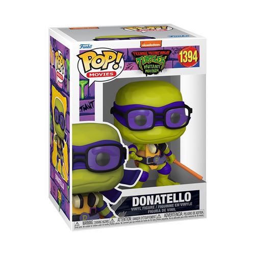 Acheter Figurine Funko Pop Movies Teenage Mutant Ninja Turtles Secret of The Ooze Donatello - 17,43 € Figurine Funko Pop Movies Teenage Mutant Ninja Turtles Secret of The Ooze Donatello - Funko reconditionné disponible sur Fnac