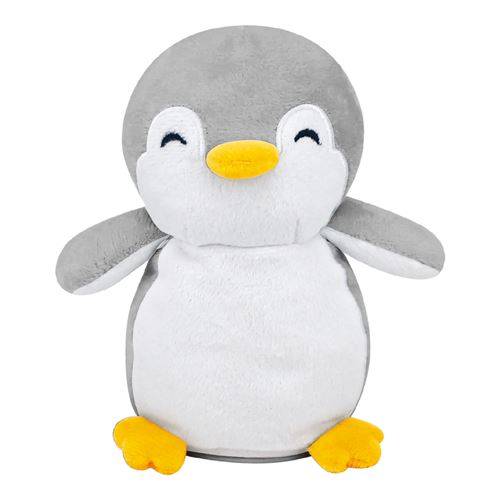 Peluche Miniso Pingouin interactif Gris