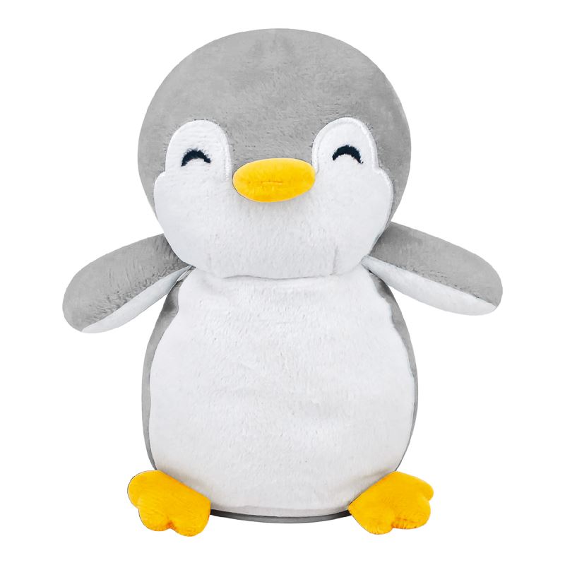 Peluche Miniso Pingouin interactif Gris - Animal en peluche - à la Fnac