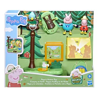 Figurine Peppa Pig Camping en forêt