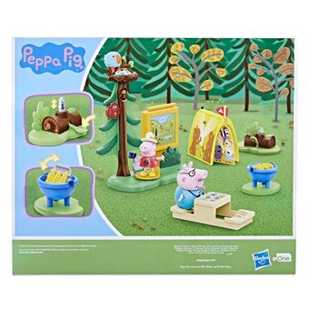 Figurine Peppa Pig Camping en forêt