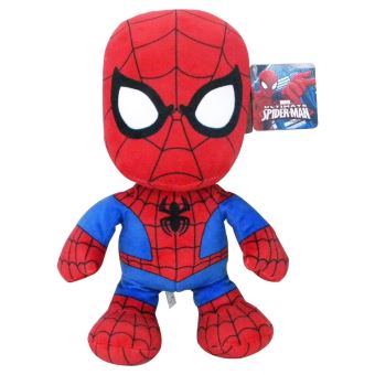 Grande Peluche Spiderman 33 Cm Noir à Prix Carrefour
