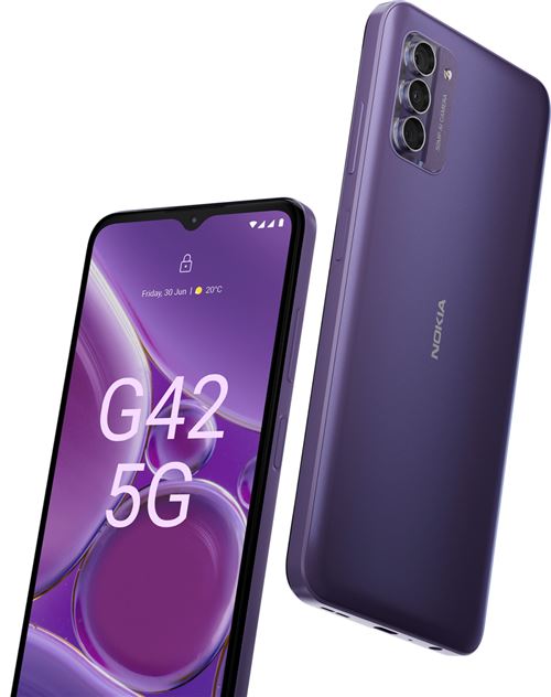 Smartphone Nokia G42 6,56 5G Double SIM 128 Go Violet