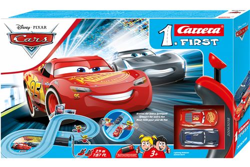 Circuit Carrera First Disney Cars avec piste et voitures