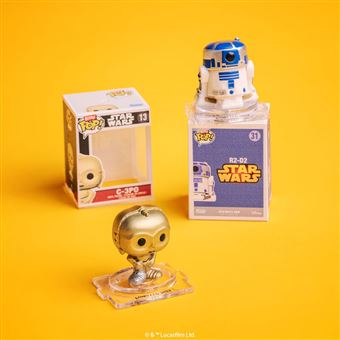 Pack de 4 figurines Funko Bitty Pop Star Wars Leia