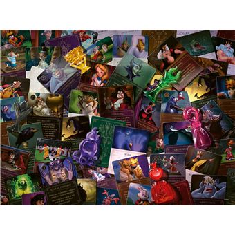 Puzzle 2000 pièces Ravensburger Méchants Disney