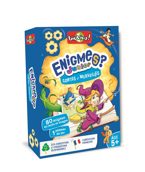 Jeu éducatif Bioviva Enigmes Junior Contes et Merveilles