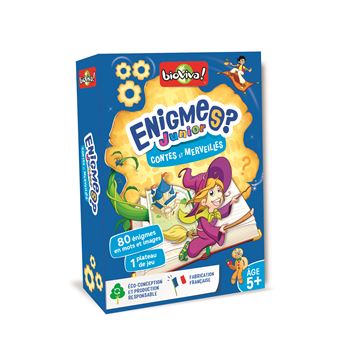 Jeu éducatif Bioviva Enigmes Junior Contes et Merveilles