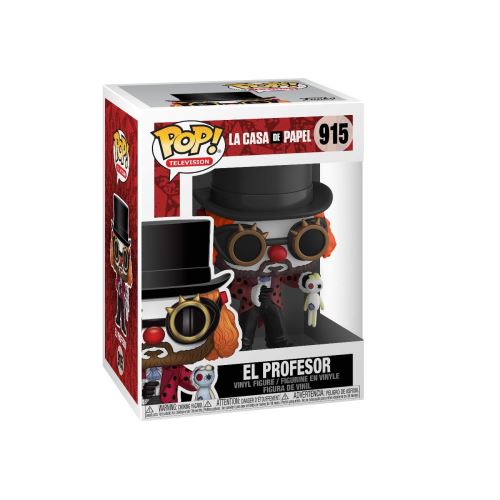 Figurine Funko Pop TV La Casa de Papel Professor O Clown État correct - Funko reconditionné disponible sur Fnac