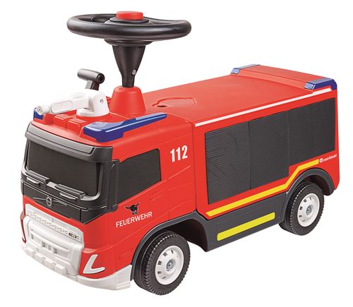 Smoby Big Camion de Pompier lance à eau Volant avec klaxon Fonction lance à eau H 440mm Dés Fabriqué en Europe - vue 9