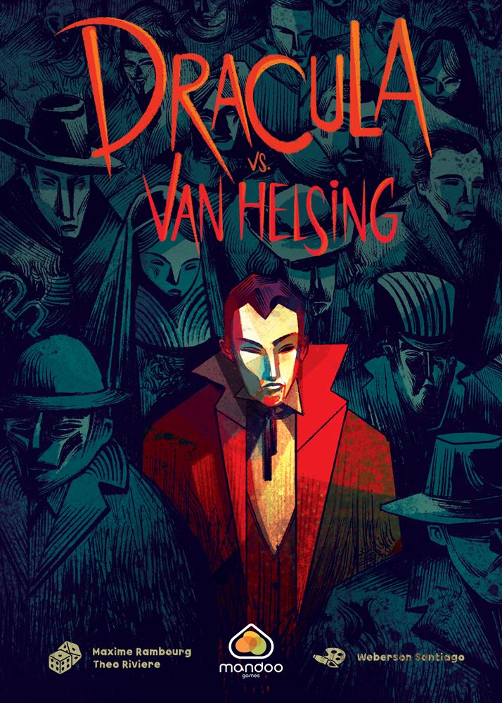 Jeu de stratégie Mandoo Games Jeu de stratégie Dracula vs Van Helsing