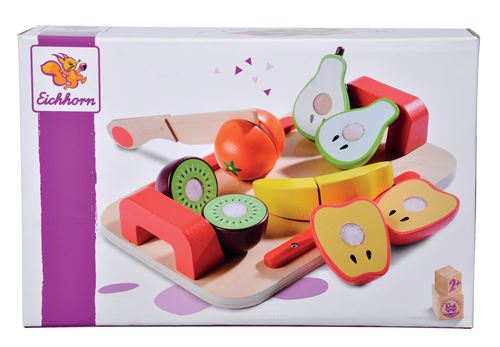 Dînette Eichhorn Plateau de fruits bois