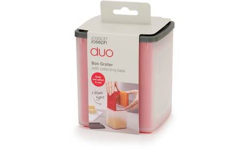 Râpe Joseph Joseph avec bac collecteur Rose