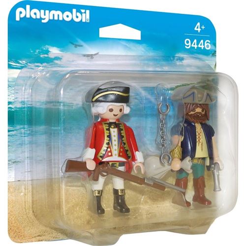 Playmobil Pirates Les Pirates Des Ténèbres 9446 Pirate Et Soldat