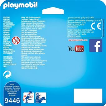 Playmobil Pirates Les Pirates des ténèbres 9446 Pirate et soldat