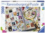 Puzzle 2000 pièces Ravensburger Mes timbres préférés Disney