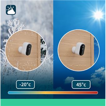 Pack 4 Caméras Arlo Essential 2 HD - Extérieur, Vision Nuit Couleur, Autonomie 6 Mois