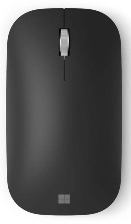 Microsoft Modern Mobile Mouse - Souris - droitiers et gauchers - optique - 3 boutons - sans fil - Bluetooth 4.2 - noir
