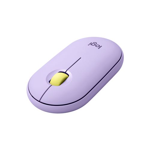 Souris sans fil Bluetooth Logitech Pebble M350 Lavender Lemonade