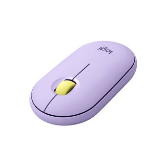 Souris sans fil Bluetooth Logitech Pebble M350 Lavender Lemonade - 1