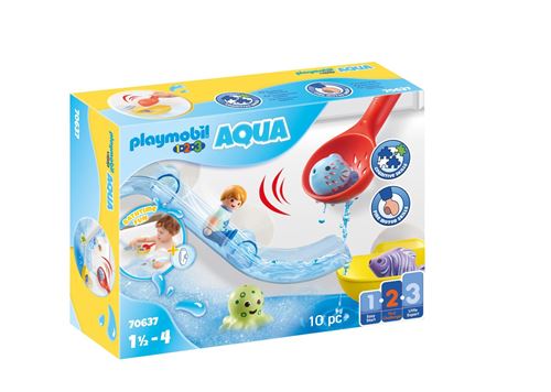 Playmobil 70637 Toboggan aquatique et animaux marins