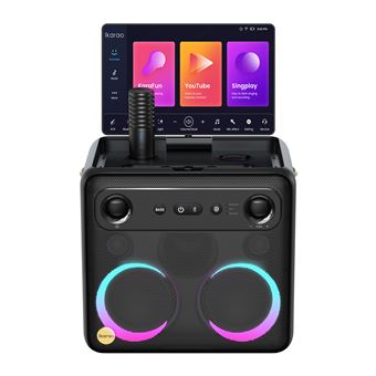 Ikarao Break X2 Système karaoké écran tactile, avec microphone - Electronic France