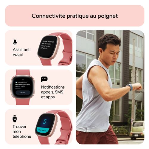 Smartwatch Montre ConnectÃ©e Bit Fit Versa Lite Fnac Montre
