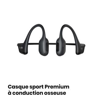 Casque audio sans fil Bluetooth Shokz OpenRun Pro Mini avec réduction du bruit Noir