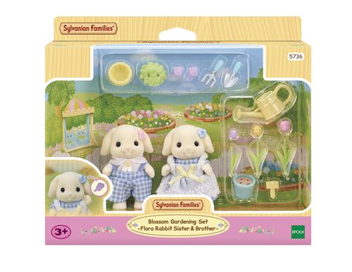 Sylvanian Families Le Frère et la Sœur Lapin Bélier 5736 - vue 2