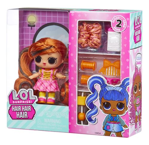 Poupee LOL Surprise Hair Hair Hair Dolls Modele aleatoire Poupee Achat prix fnac