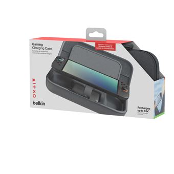 Etui de protection et de transport avec batterie de secours 20W Belkin Noir pour Nintendo Switch™ 2 Nintendo Switch™ et Nintendo Switch modèle OLED