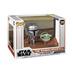 Figurine Funko Pop Moment Star Wars The Mandalorian with The Child