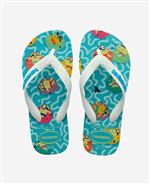 Tongs et espadrilles sportswear Havaianas Minions Traditional Blue white Taille 35-36